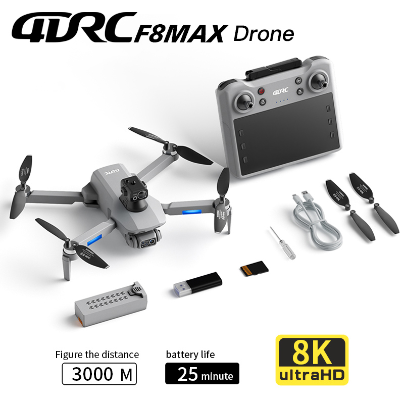 Drone Gps Module - โดรน F8 MAX GPS ระดับมืออาชีพ กล้อง