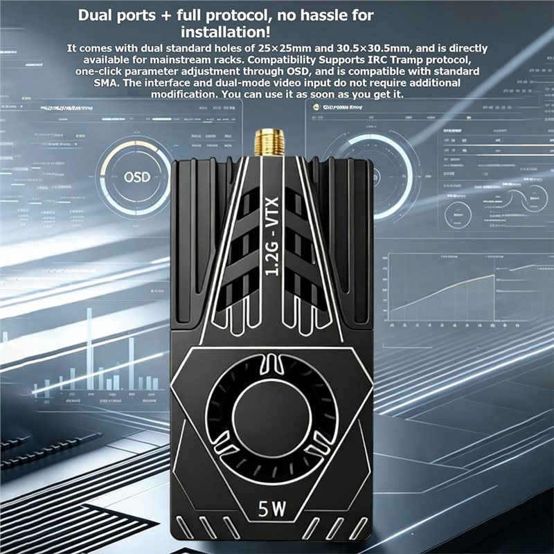 VTX สำหรับเครื่องส่งสัญญาณวิดี - Drone Transmitter บทวิจารณ์และราคา