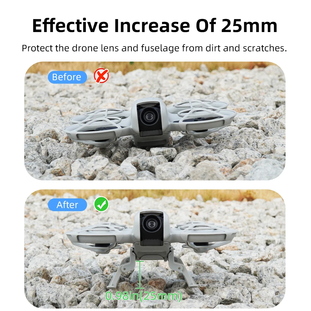 เกียร์ Landing Gear แบบพับได้ส - Drone Landing Gear บทวิจารณ์และราคา