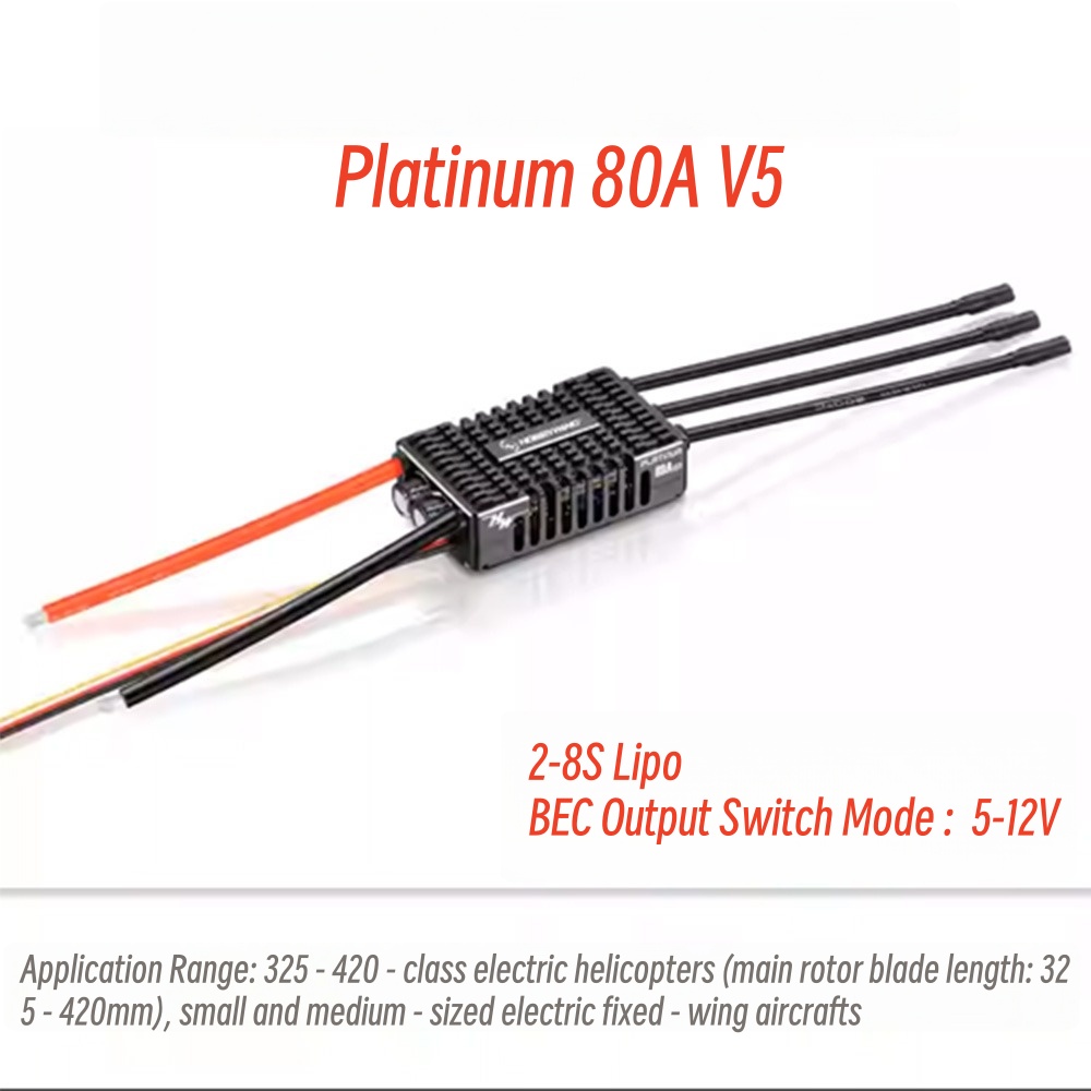 FATJAY Hobbywing Platinum 80A  - Drone Esc บทวิจารณ์และราคา