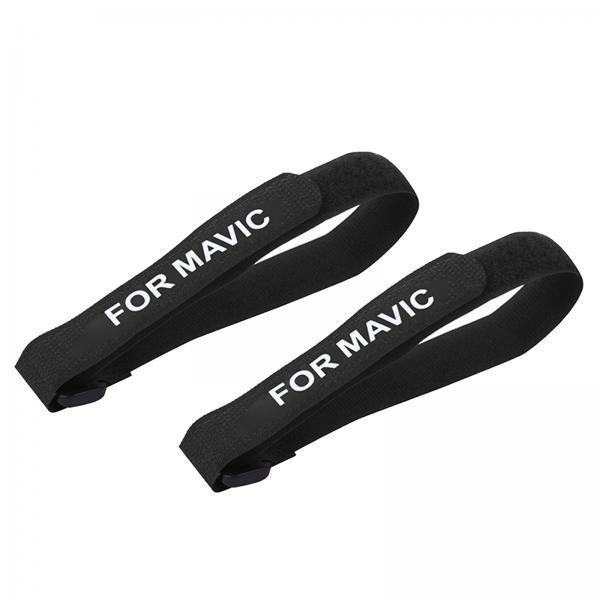 คลิปยึดใบพัดสีดำ ไนลอนกันกระแท - Drone Battery Strap บทวิจารณ์และราคา
