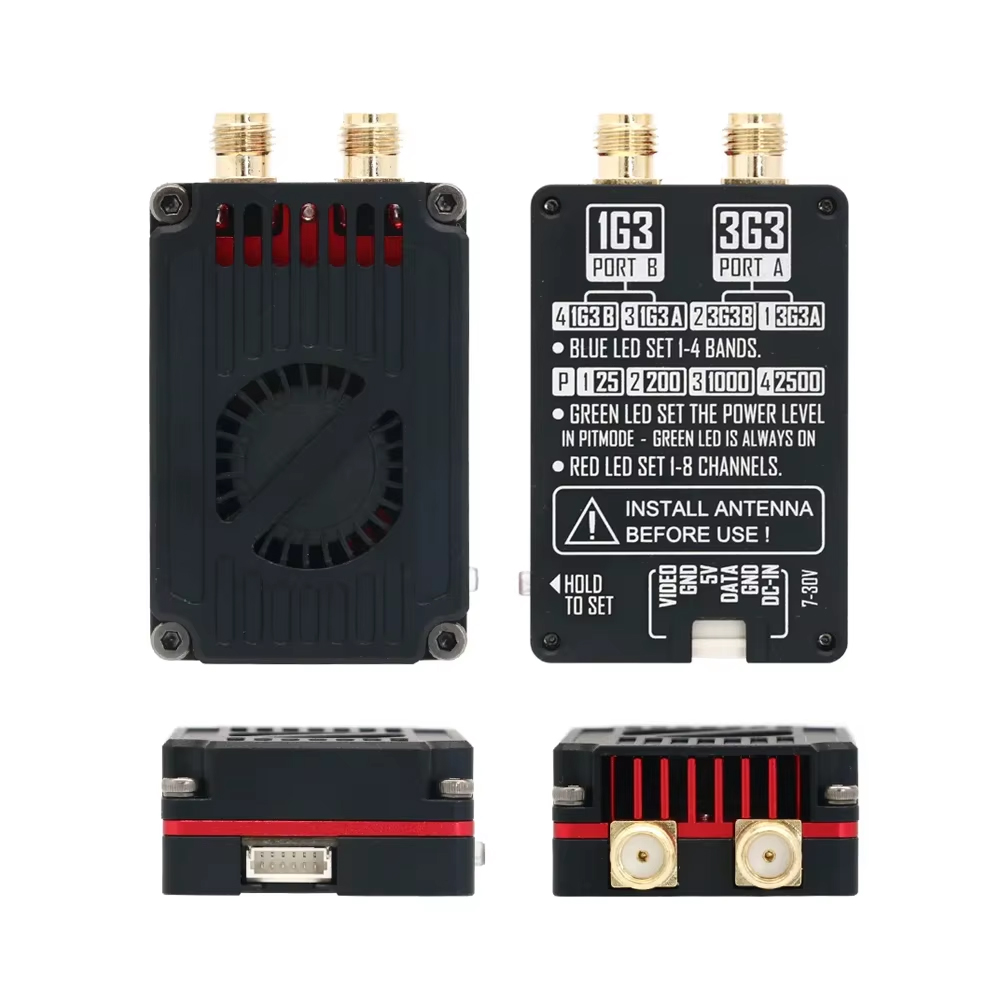Rushfpv Rush 1.3G/3.3G 4W 7-30 - Drone Transmitter บทวิจารณ์และราคา